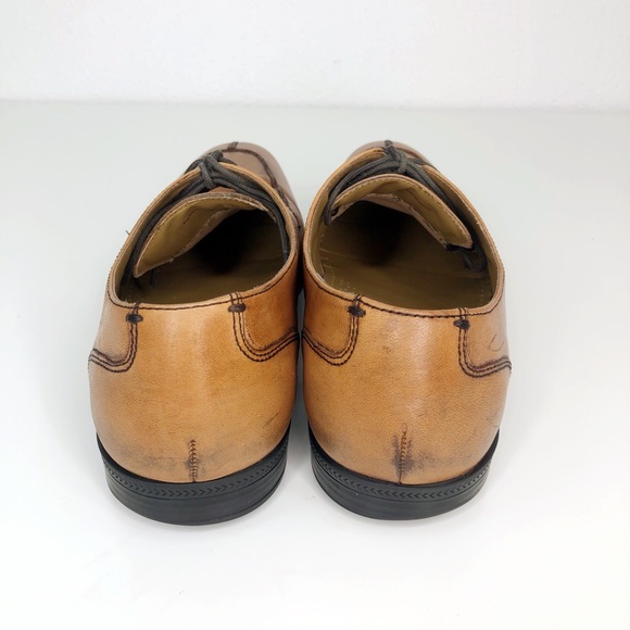 Cole Haan C11990 Brown Leather Split Toe Oxford9.5 - Picture 4 of 8